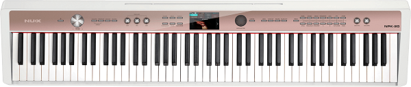 Piano numérique portable Nux                            NPK-20-WH