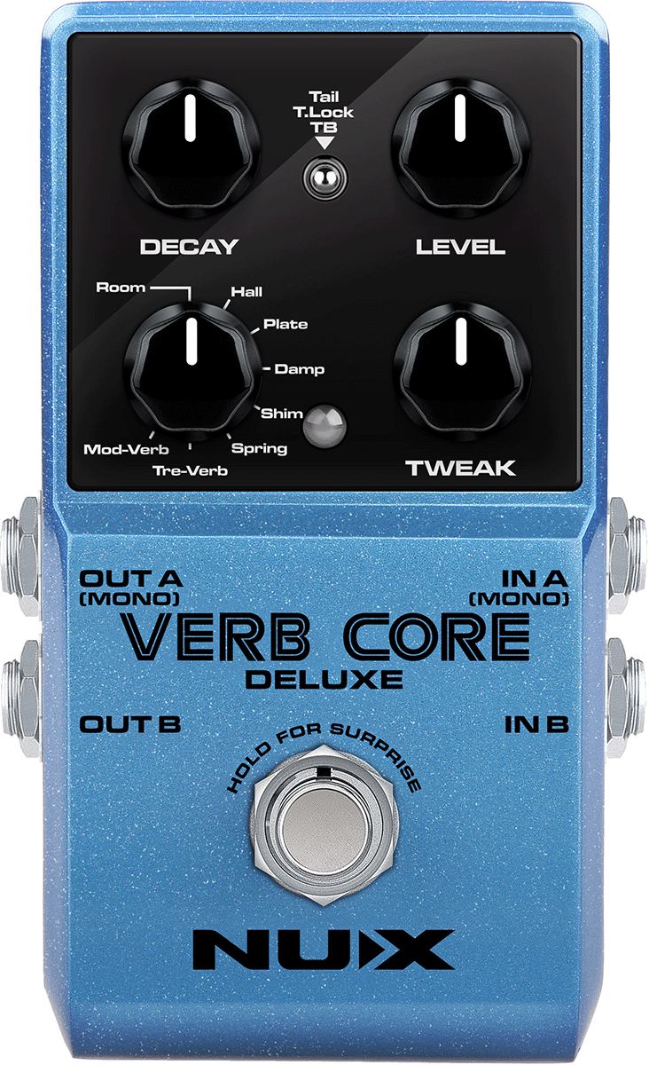 Nux Verb Core Deluxe Mk2 - PÉdale Reverb / Delay / Echo - Main picture