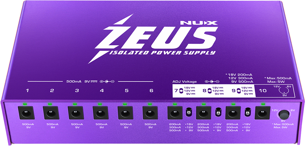 Nux Zeus Isolated Power Supply - Alimentations PÉdales - Variation 1