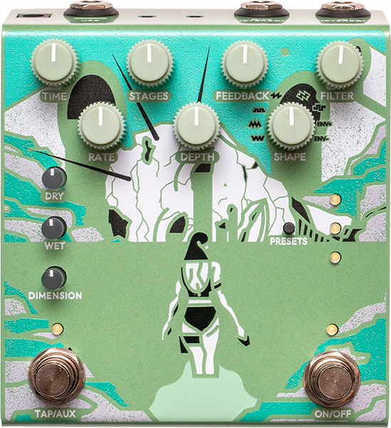 Old Blood Noise Bathing Algae - PÉdale Reverb / Delay / Echo - Main picture