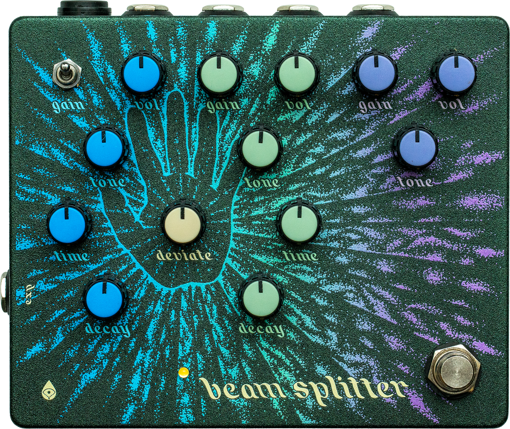 Old Blood Noise Beam Splitter  Distorsion Triple - PÉdale Overdrive / Distortion / Fuzz - Main picture