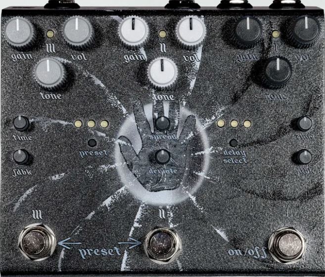 Old Blood Noise Beam Splitter V2 Shadow - PÉdale Overdrive / Distortion / Fuzz - Main picture