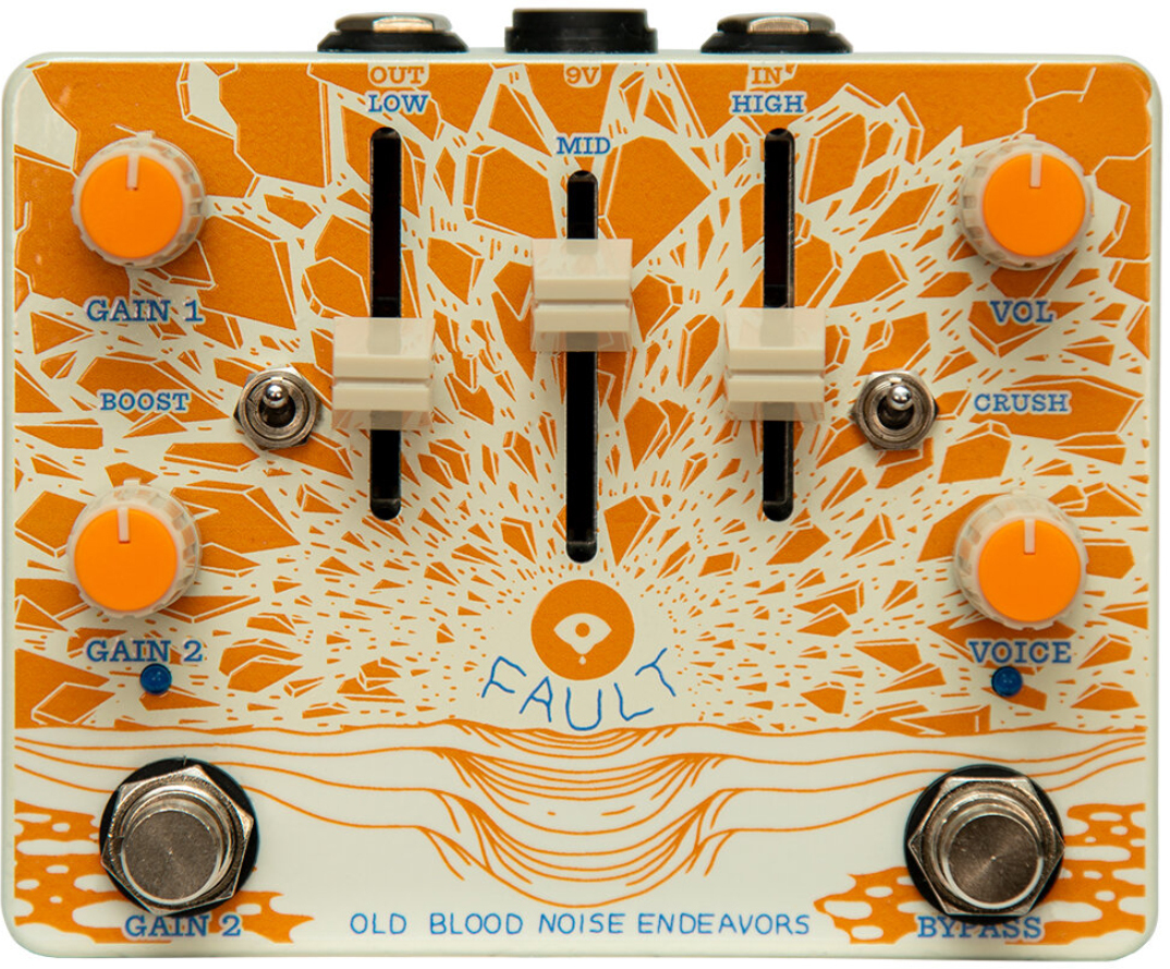 Old Blood Noise Fault Overdrive/distortion V2 - PÉdale Overdrive / Distortion / Fuzz - Main picture