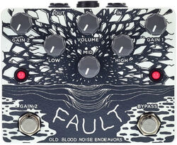 Pédale overdrive / distortion / fuzz Old blood noise Fault Overdrive/Distortion