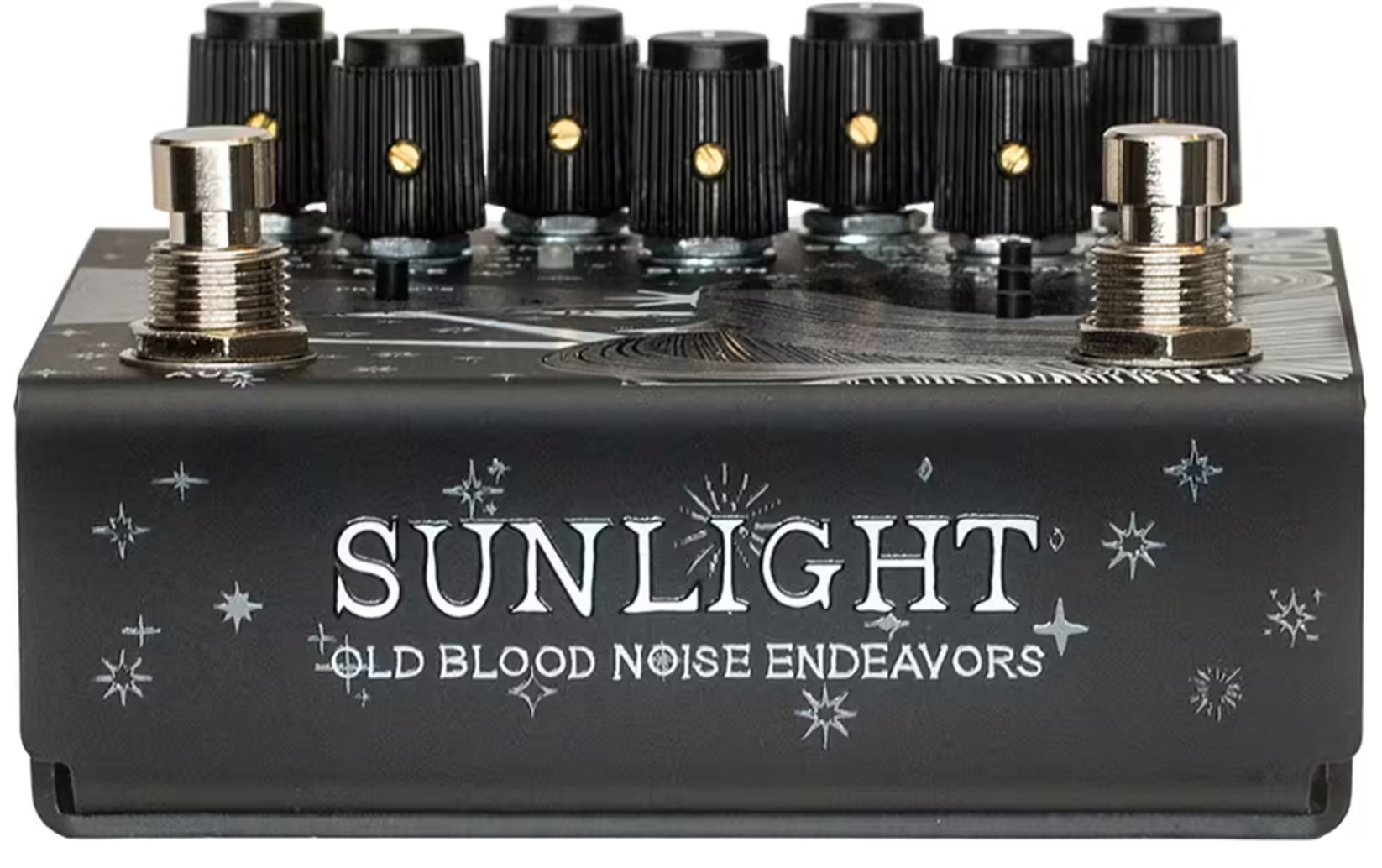 Old Blood Noise Sunlight Stereo Reverb Black - PÉdale Reverb / Delay / Echo - Variation 2