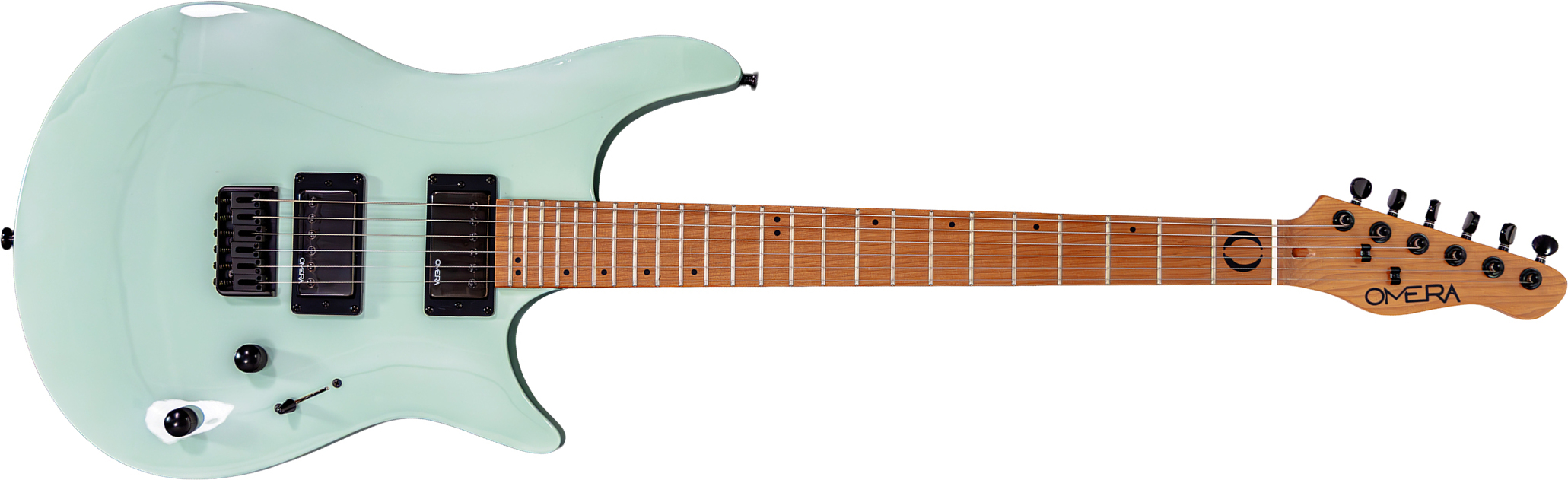 Omera Guitars Lucy 2h Ht Mn - Soft Minth - Guitare Électrique Forme Str - Main picture