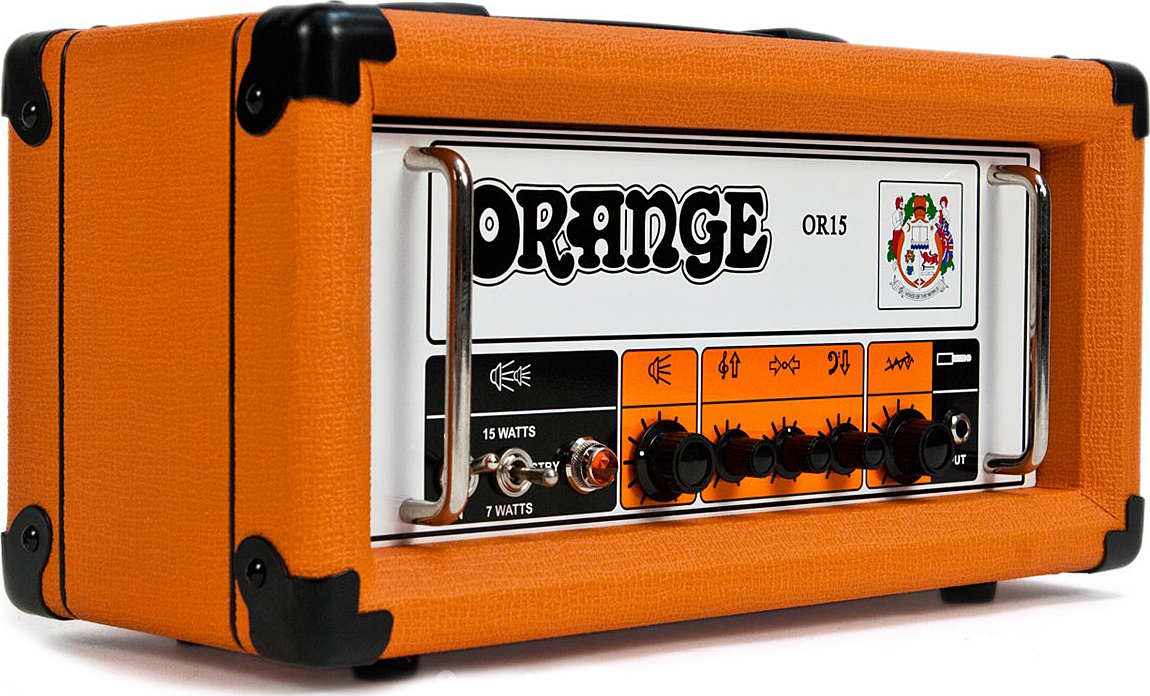 Orange Or15 Head 15w Orange - Ampli Guitare Électrique TÊte / PÉdale - Main picture