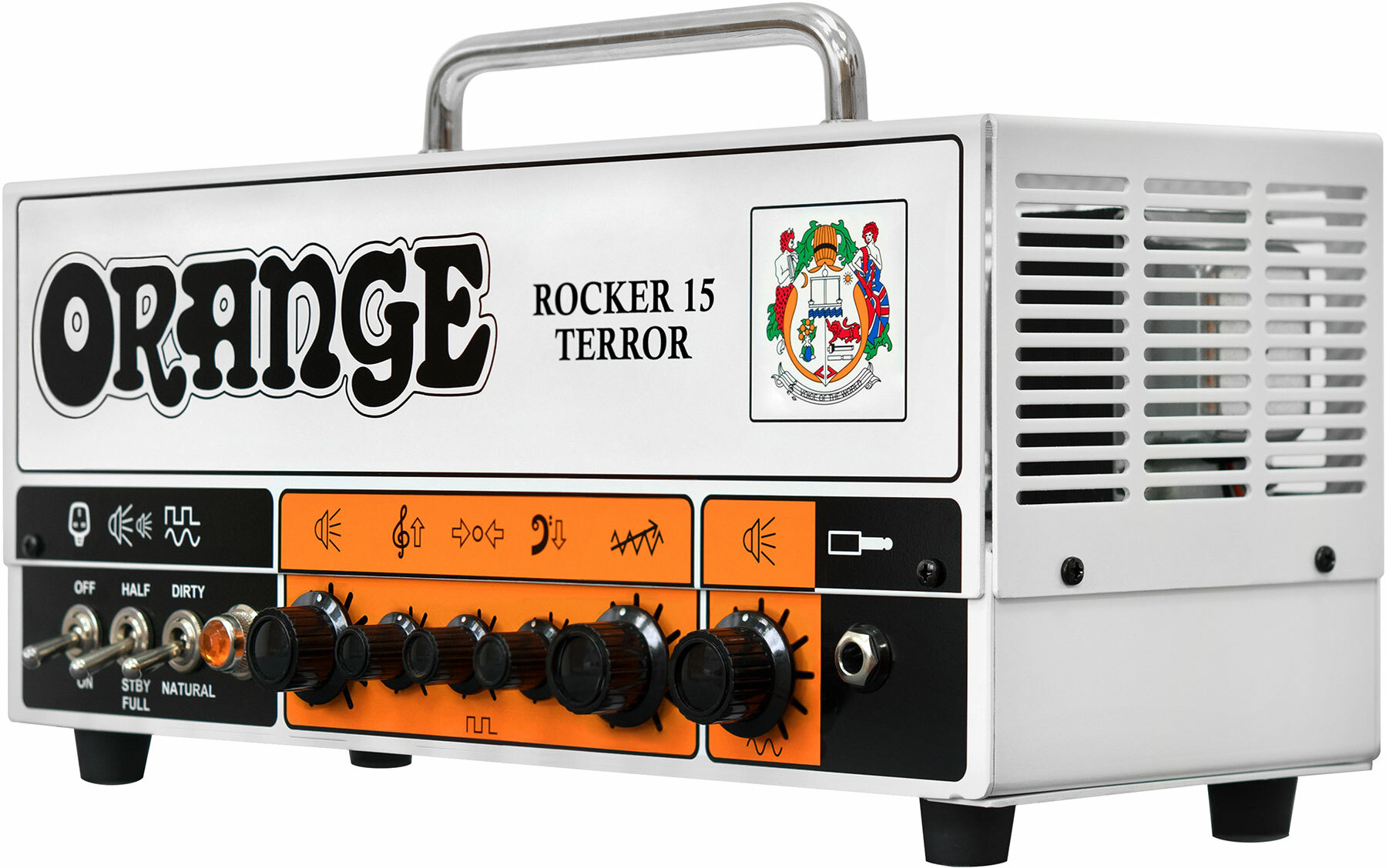 Orange Rocker 15 Terror Head 0.5/1/7/15w - Ampli Guitare Électrique TÊte / PÉdale - Main picture