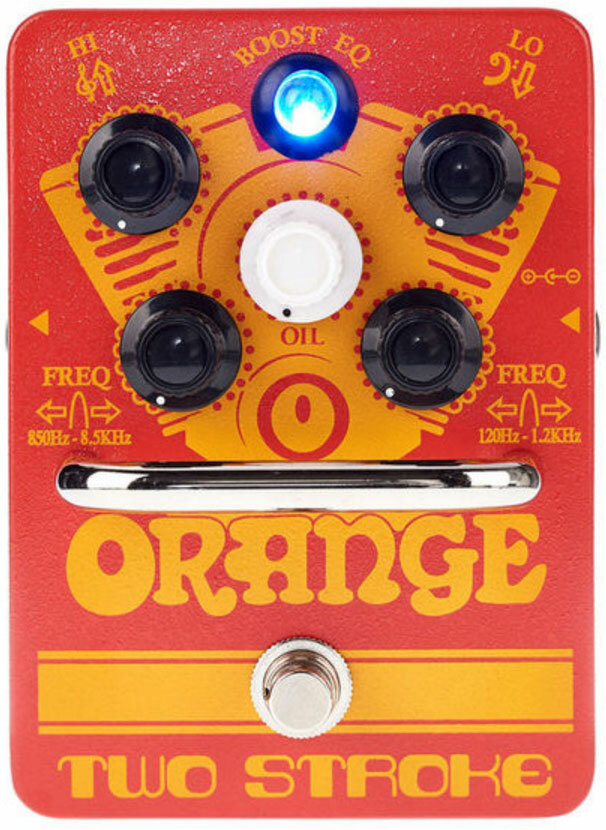 Orange Two Stroke Boost Eq Pedal 2016 - - PÉdale Volume / Boost. / Expression - Main picture