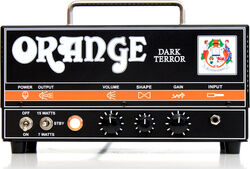 Ampli guitare électrique tête / pédale Orange Dark Terror Head