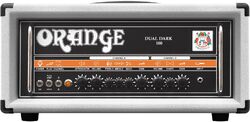 Ampli guitare électrique tête / pédale Orange Dual Dark 100 White Limited Edition