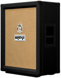 Baffle ampli guitare électrique Orange PPC212V Guitar Cab - Black