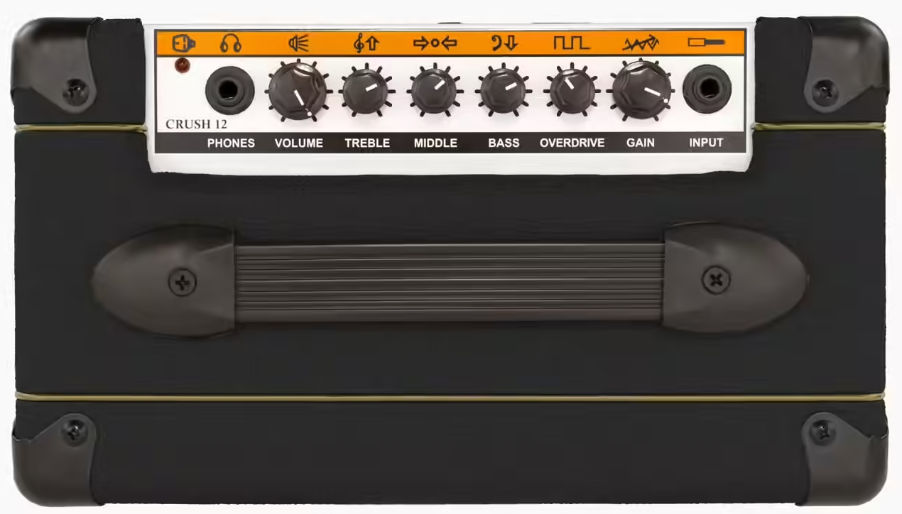 Orange Crush 12w 1x6 Black - Ampli Guitare Électrique Combo - Variation 2