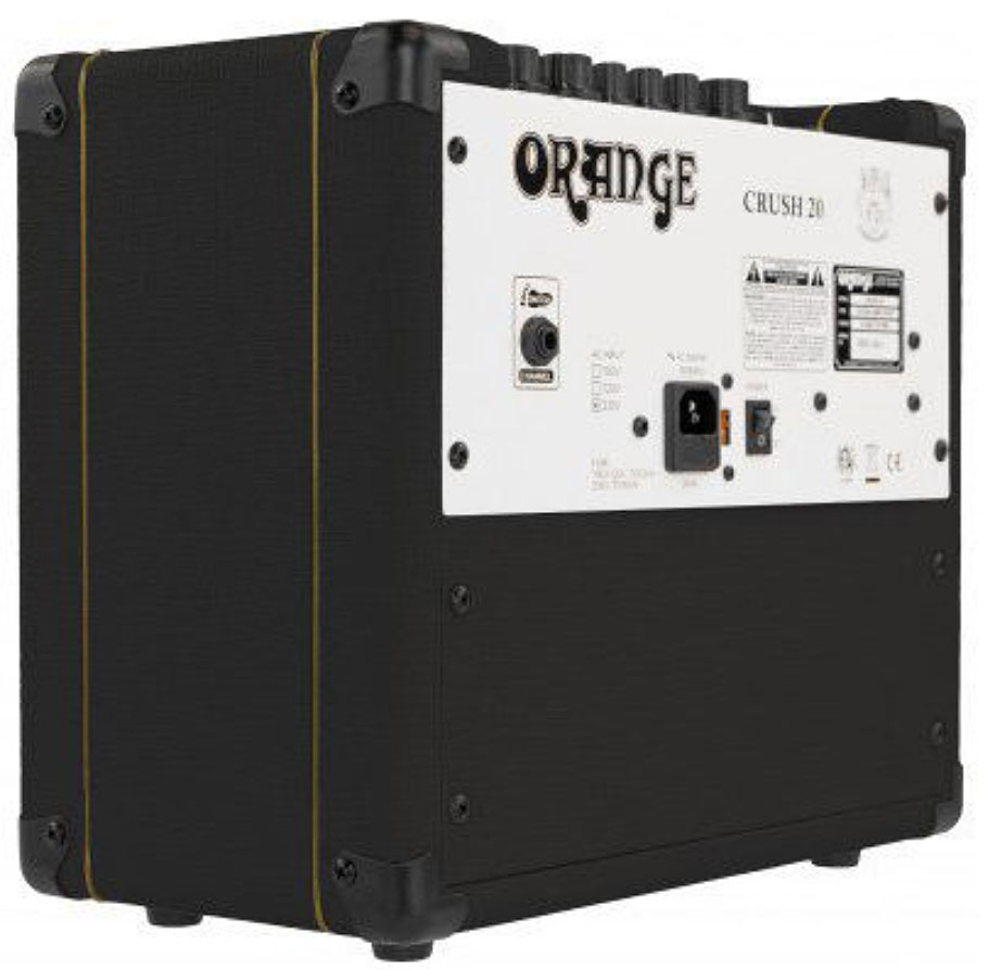 Orange Crush 20 20w 1x8 Black - Ampli Guitare Électrique Combo - Variation 1