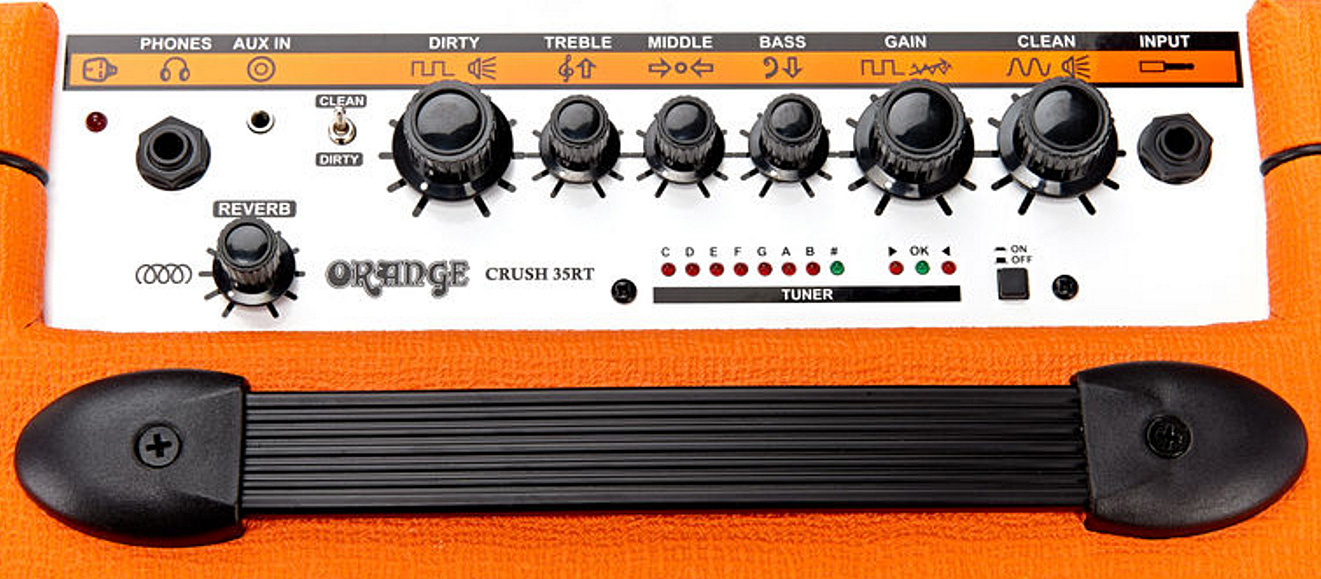 Orange Crush 35rt 35w 1x10 Orange - Ampli Guitare Électrique Combo - Variation 2
