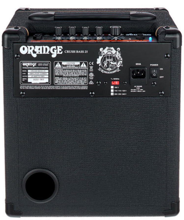 Orange Crush Bass 25 25w 1x8 Black - Combo Ampli Basse - Variation 1