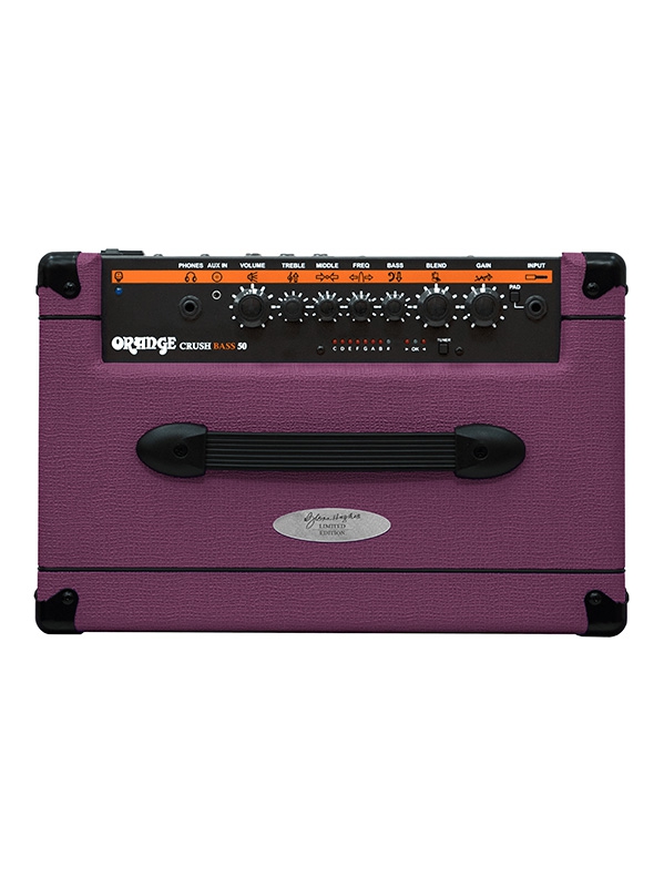 Orange Glenn Hughes Crush Bass 50 Signature 50w 1x12 Deep Purple - Combo Ampli Basse - Variation 4