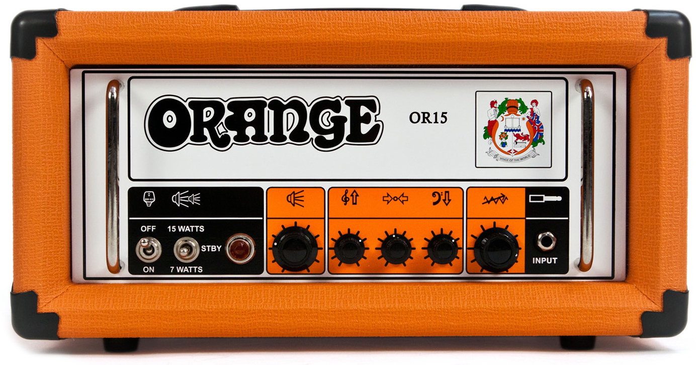 Orange Or15 Head 15w Orange - Ampli Guitare Électrique TÊte / PÉdale - Variation 1