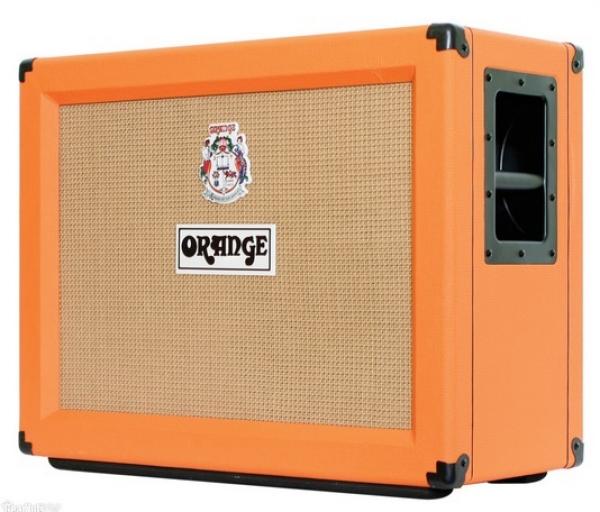 orange amp cabinet