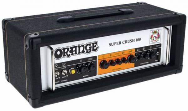 Tête ampli guitare électrique Orange Super Crush 100 Head - Black
