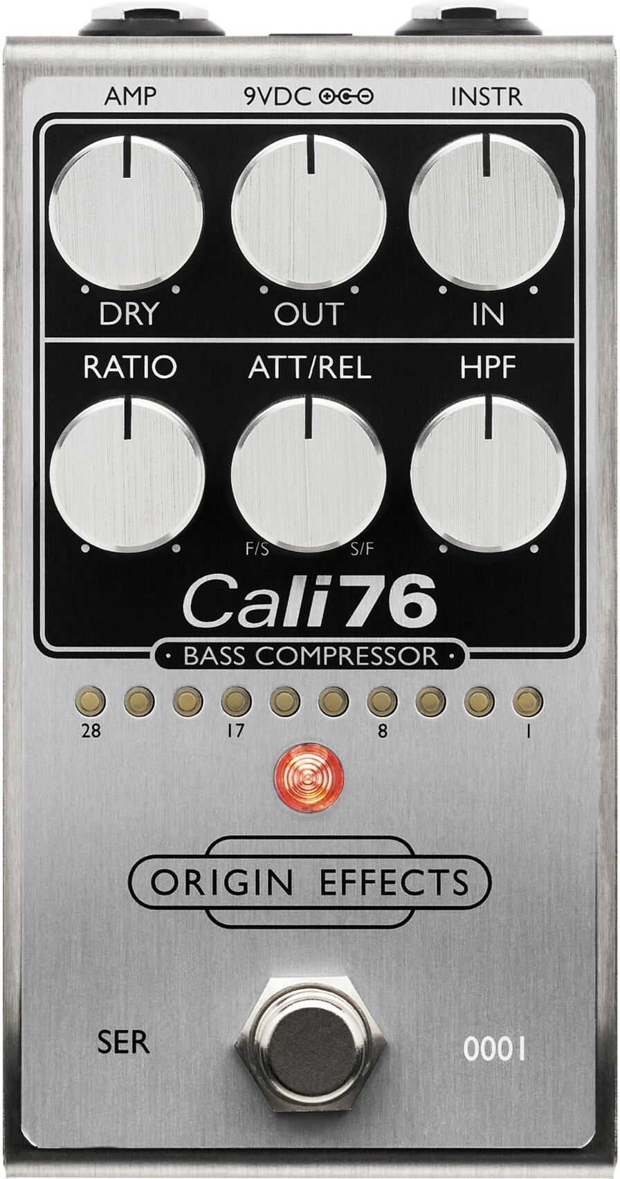 Origin Effects Cali76 Bass Compressor 2024 - PÉdale Compression / Sustain / Noise Gate - Main picture