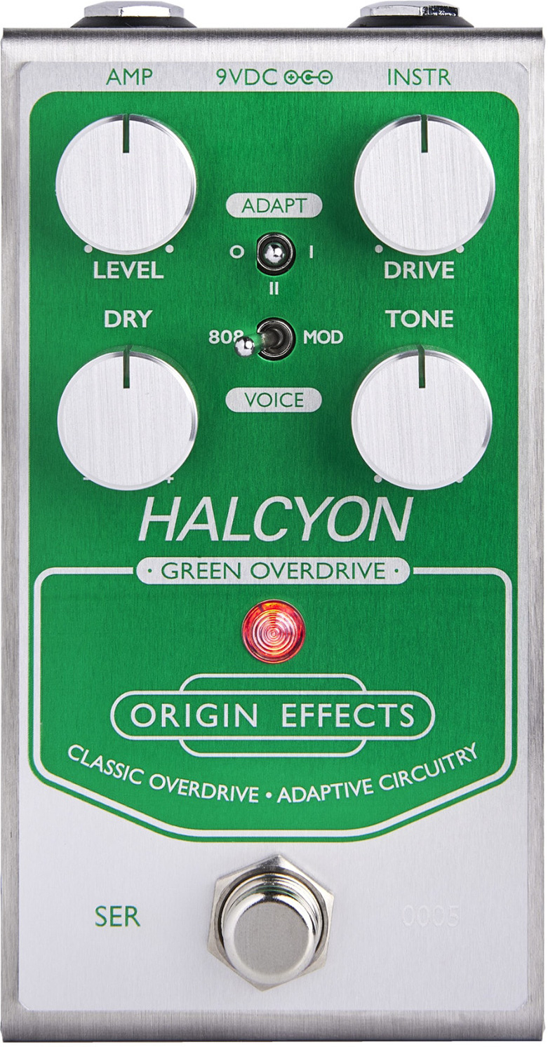 Origin Effects Halcyon Green Overdrive - PÉdale Overdrive / Distortion / Fuzz - Main picture