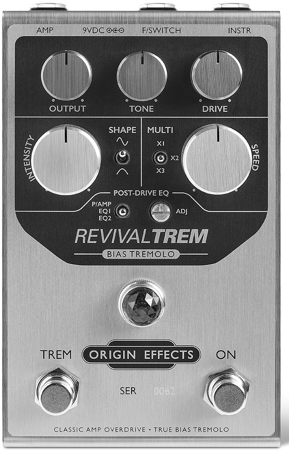 Origin Effects Revival Trem - PÉdale Chorus / Flanger / Phaser / Tremolo - Main picture