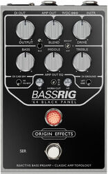 Preampli basse Origin effects Bassrig ’64 Black Panel Preamp