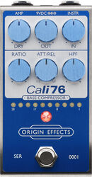 Pédale compression / sustain / noise gate Origin effects Cali76 Bass Compressor Super Vintage Blue