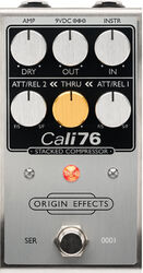 Pédale compression / sustain / noise gate  Origin effects Cali76 Stacked Compressor