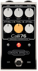 Pédale compression / sustain / noise gate  Origin effects Cali76 Stacked Compressor - Black