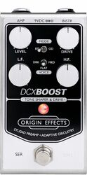 Pédale compression / sustain / noise gate Origin effects DCX Boost