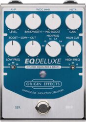 Pédale compression / sustain / noise gate  Origin effects EQ Deluxe Studio