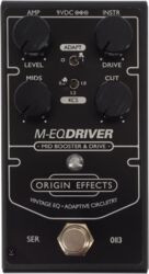 Pédale overdrive / distortion / fuzz Origin effects M EQ DRIVER Black Edition OVERDRIVE