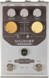 Pédale chorus / flanger / phaser / tremolo Origin effects MAGMA57 Amp Vibrato & Drive