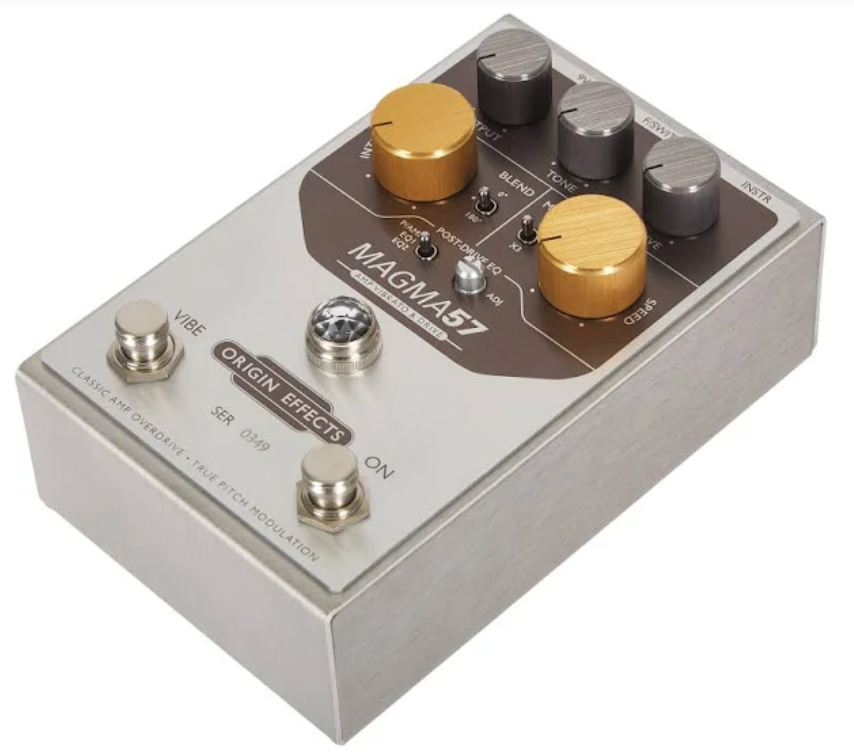 Origin Effects Magma 57 Amp Vibrato & Drive - PÉdale Chorus / Flanger / Phaser / Tremolo - Variation 1