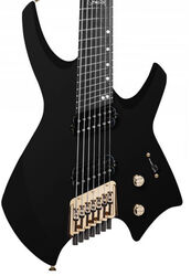 Guitare électrique multi-scale Ormsby Goliath Headless GTR 7 Run 14 - Tuxedo black