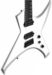 Guitare électrique métal Ormsby Metal X GTR Run 16 - Ermine white