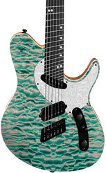Guitare électrique multi-scale Ormsby TX GTR Exotic 7-string - Denim