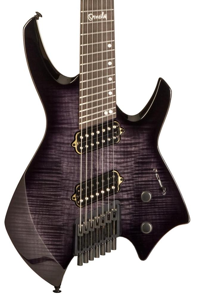 Goliath Headless GTR Run 17 7-String - DAHLIA BLACK