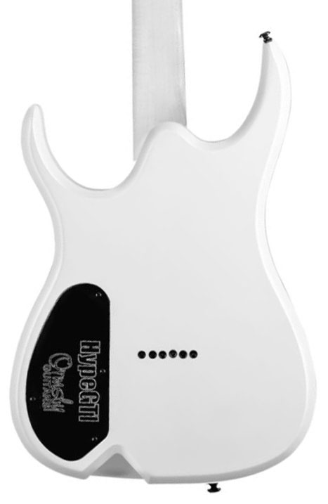 Ormsby Hype Gti-s 6 Standard Scale Hh Ht Eb - White Ermine - Guitare Électrique Forme Str - Variation 1