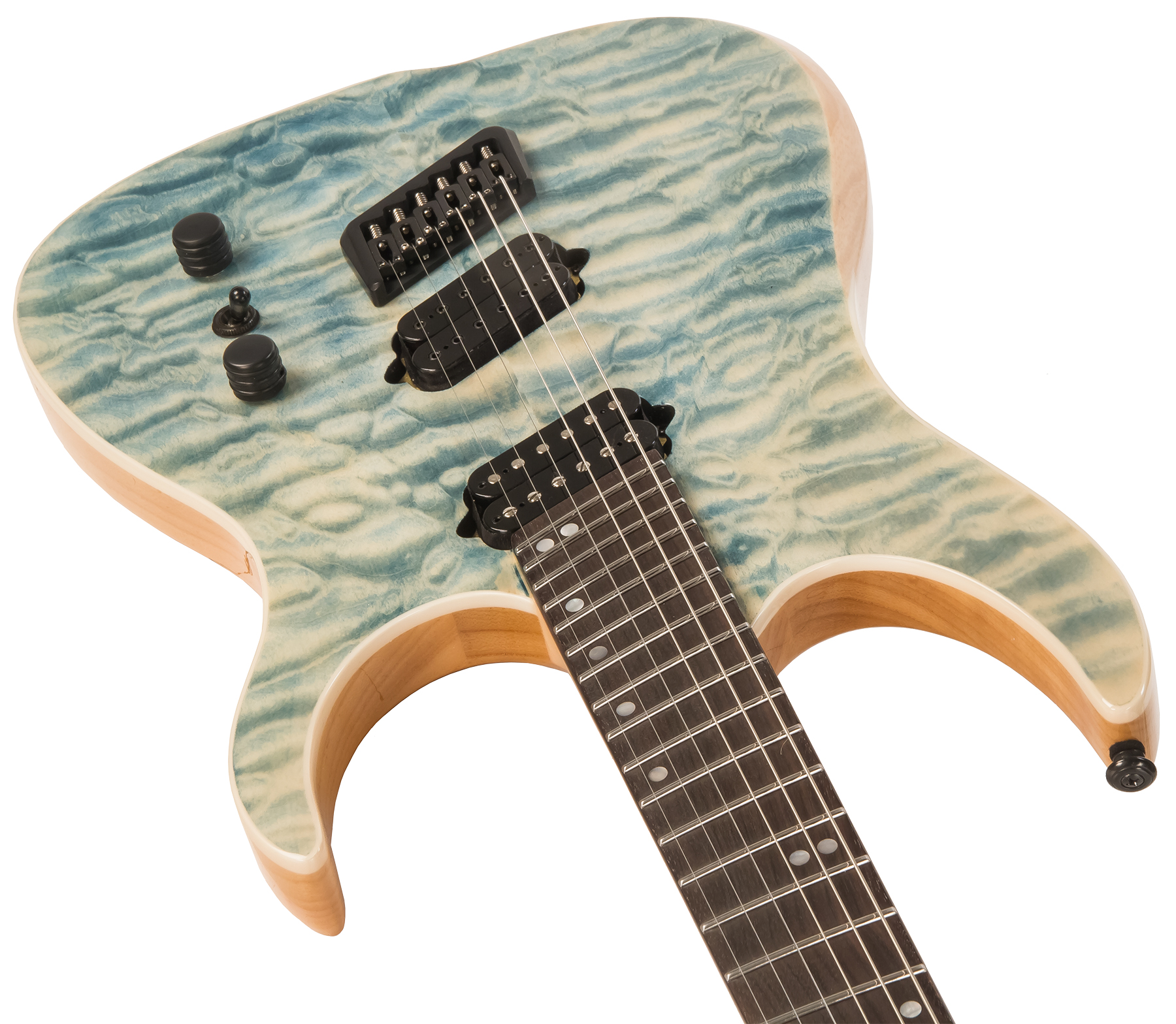 Ormsby Hype Gtr 6 Ash Multiscale 2h Eb +housse - Denim - Guitare Électrique Multi-scale - Variation 2