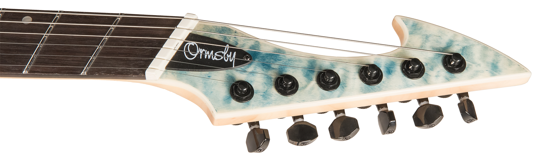 Ormsby Hype Gtr 6 Ash Multiscale 2h Eb +housse - Denim - Guitare Électrique Multi-scale - Variation 4