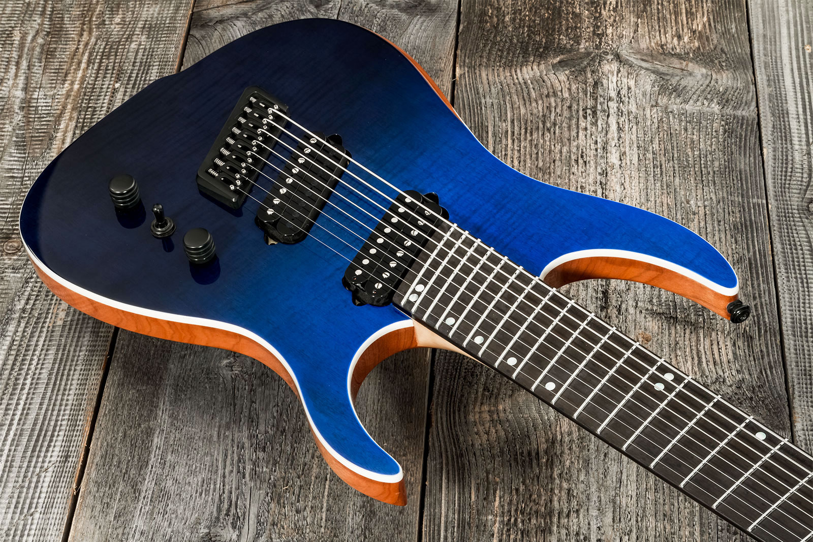 Ormsby Hype Gtr 8 Ltd Run 16 8c Multiscale 2h Ht Eb #gtr07665 - Sky Fall - Guitare Électrique 8 Et 9 Cordes - Variation 2