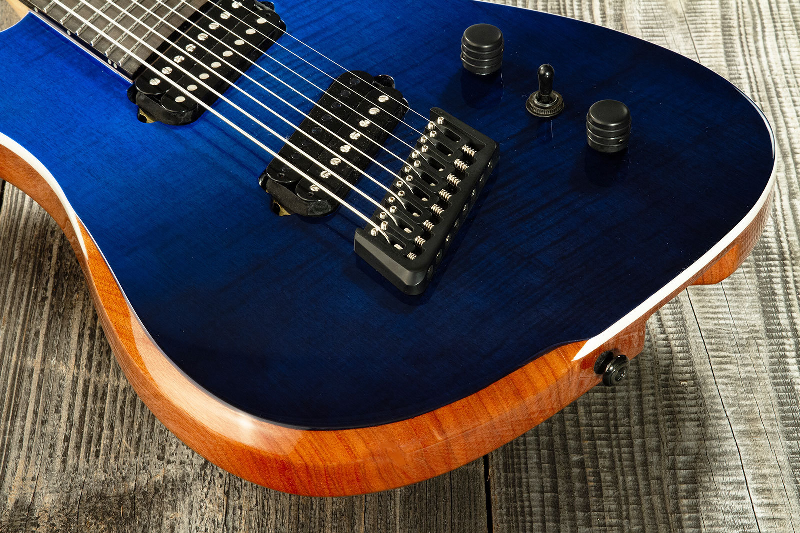 Ormsby Hype Gtr 8 Ltd Run 16 8c Multiscale 2h Ht Eb #gtr07665 - Sky Fall - Guitare Électrique 8 Et 9 Cordes - Variation 4