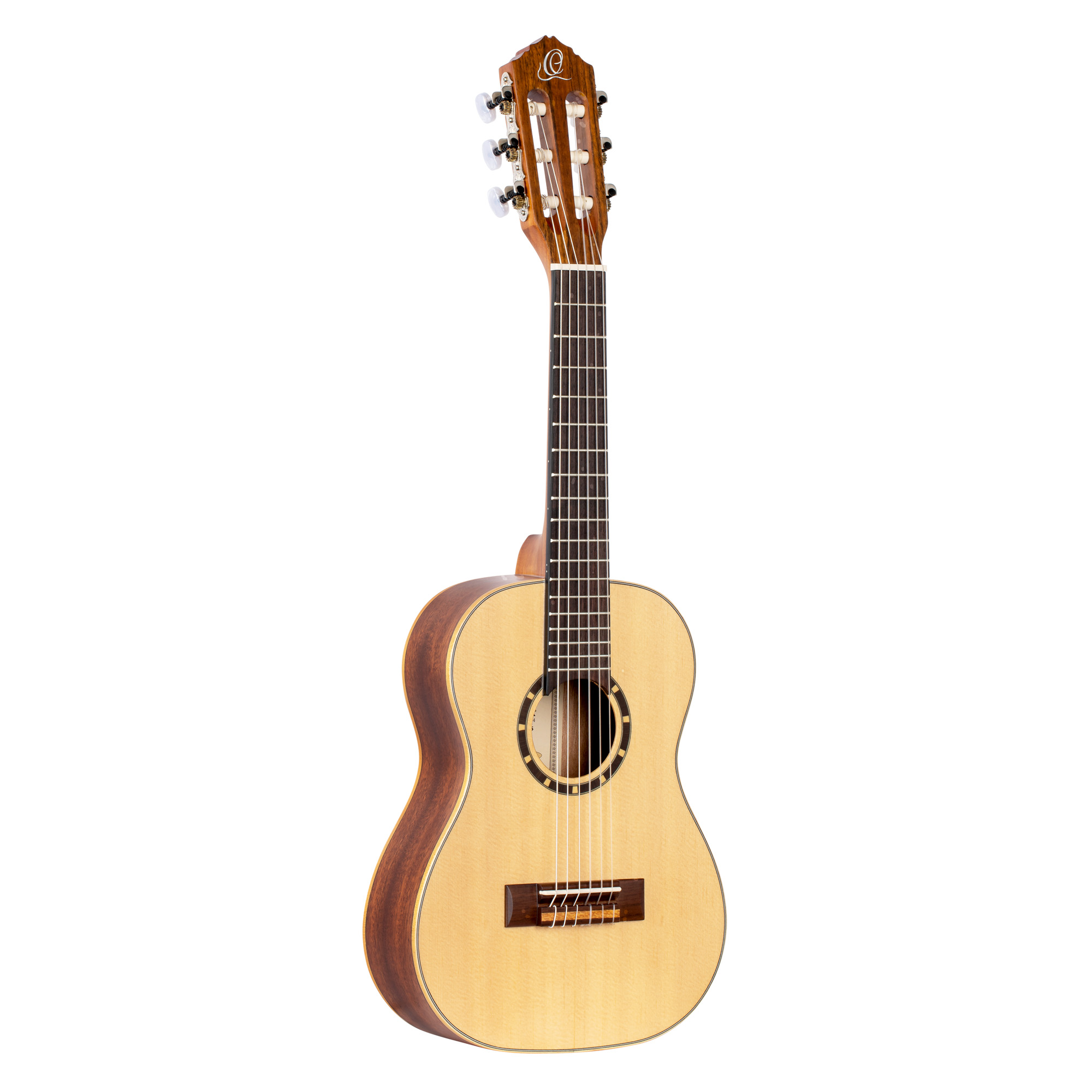 Ortega R121 1/4 Epicea Acajou - Natural - Guitare Classique Format 1/4 - Variation 2