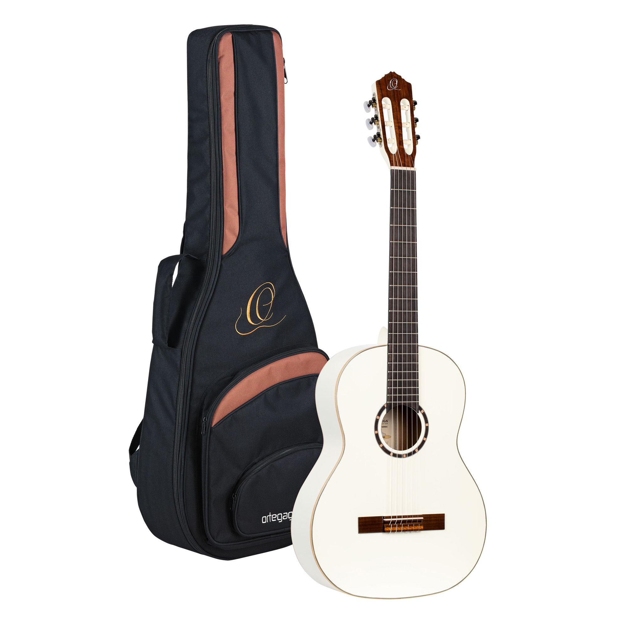 Ortega R121 Gloss 52mm Epicea Acajou So + Housse - White - Guitare Classique Format 4/4 - Variation 3