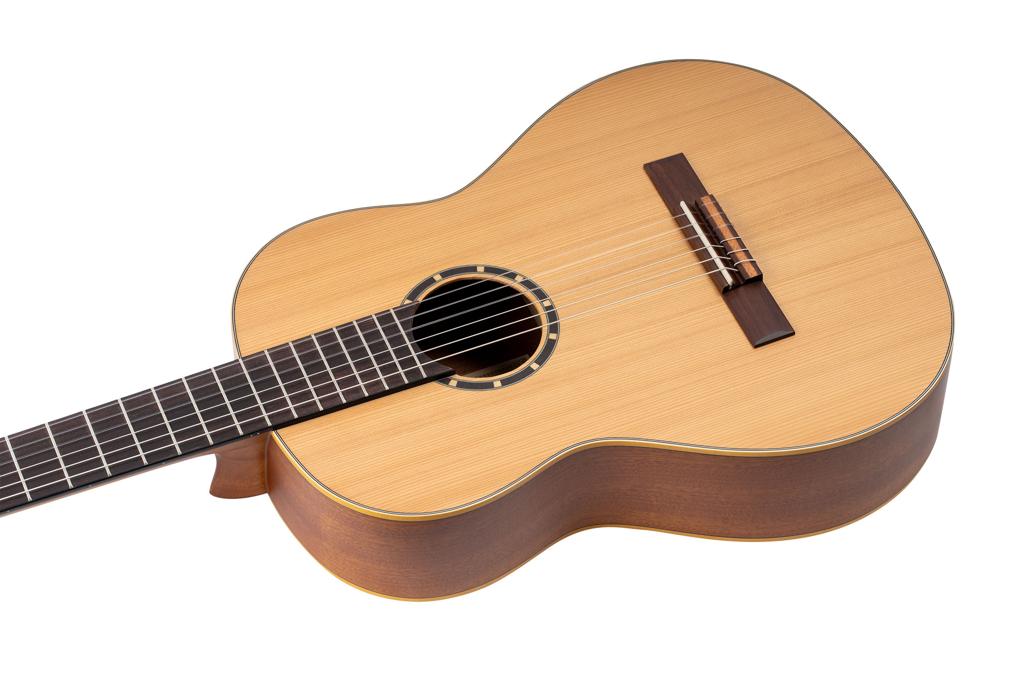 Ortega R131 52mm Table Massive Cedre Acajou So + Housse - Natural - Guitare Classique Format 4/4 - Variation 1