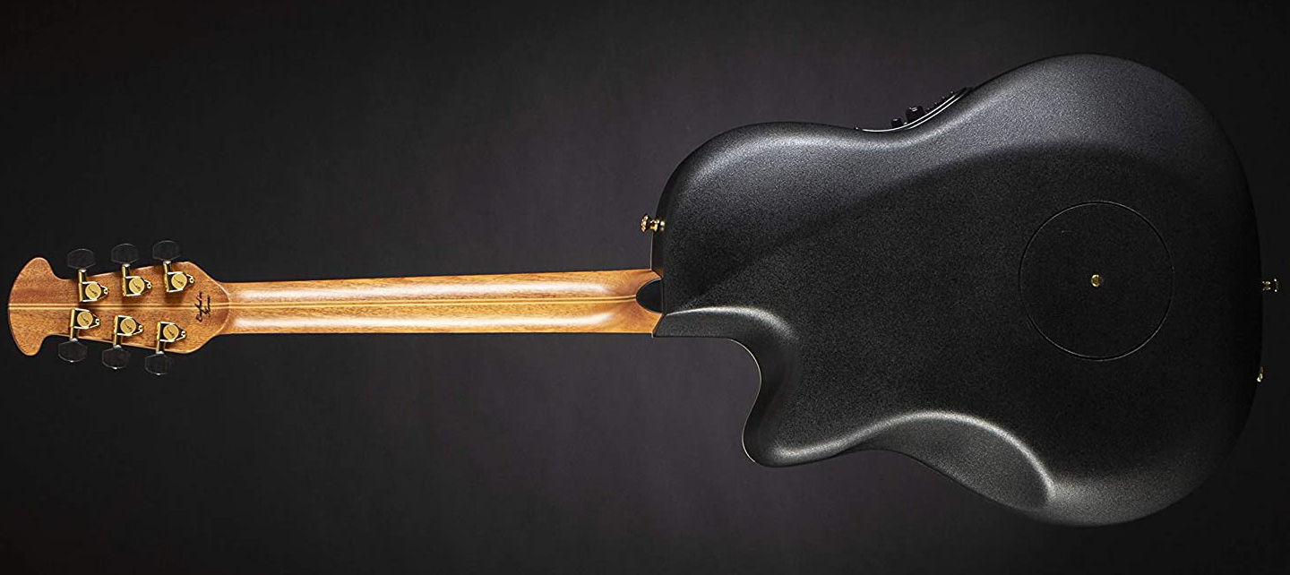Ovation C2078axp-af Okoume Feather Elite Plus Deep Contour Depth Cw Epicea/okoume Lyrachord Eb - Sunburst - Guitare Electro Acoustique - Variation 1