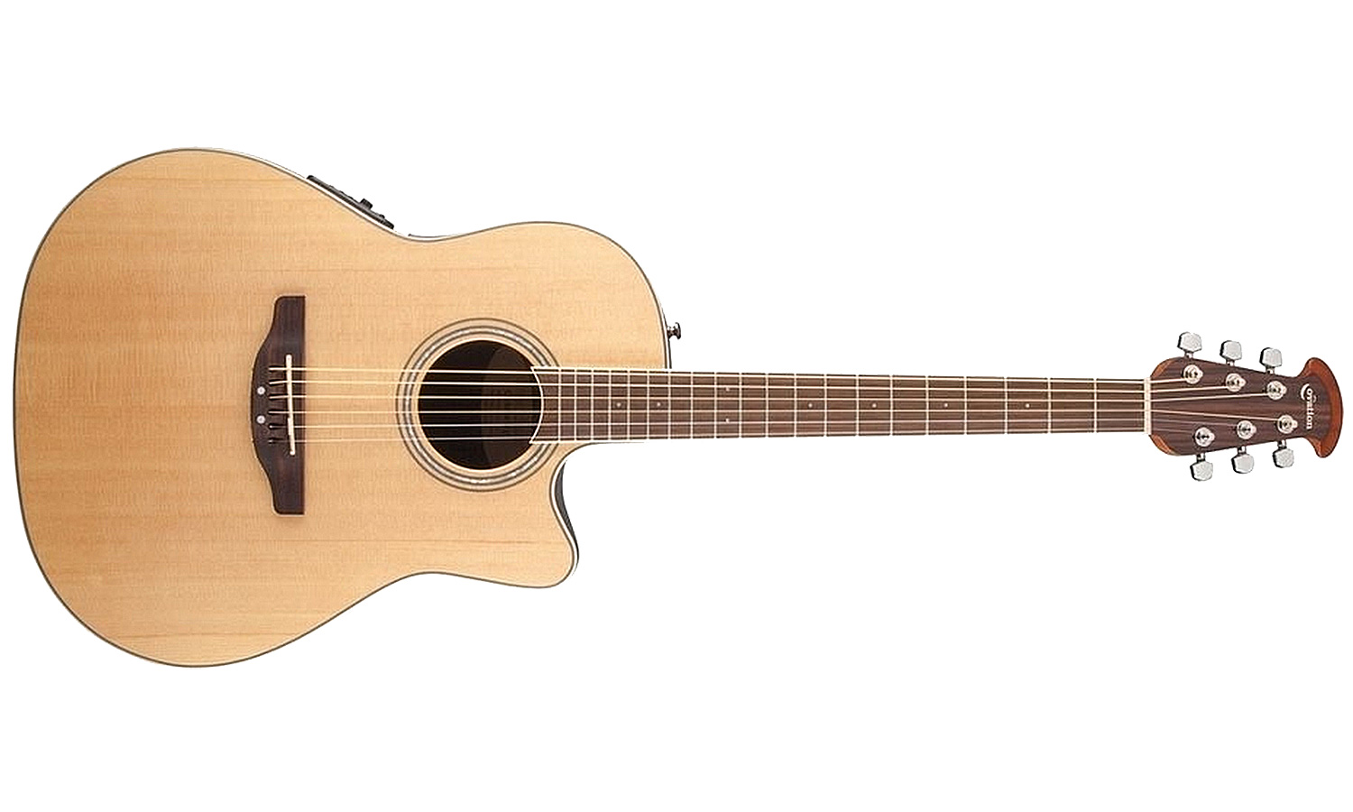 Ovation Cs24-4-g Celebrity Standard Mid Depth Cw Epicea Lyrachord  Rw - Natural - Guitare Electro Acoustique - Variation 1